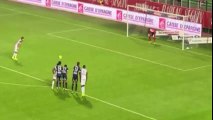 ES Troyes AC 2-1 FC Tours - Le But de Bouanga Denis Par Penalty (23.9.2016)