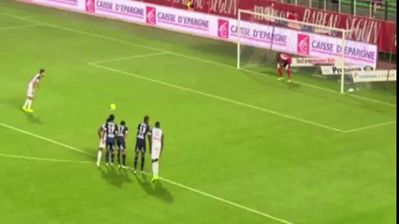ES Troyes AC 2-1 FC Tours - Le But de Bouanga Denis Par Penalty (23.9.2016)