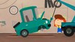 Kids animation. Car Doctor and Green car. Car repair cartoon with Doctor McWheelie
