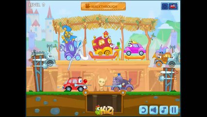 Wheely-6-Fairytale Level 1 to 5 Walkthrough 3 star