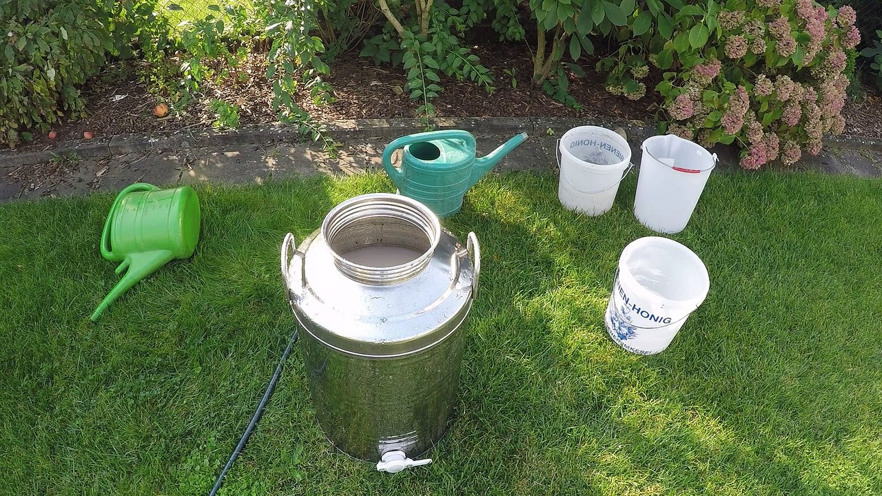 Zuckerlösung - vom Anrühren bis ins Volk