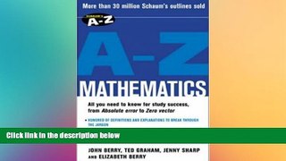 Big Deals  Schaum s A-Z Mathematics  Free Full Read Most Wanted