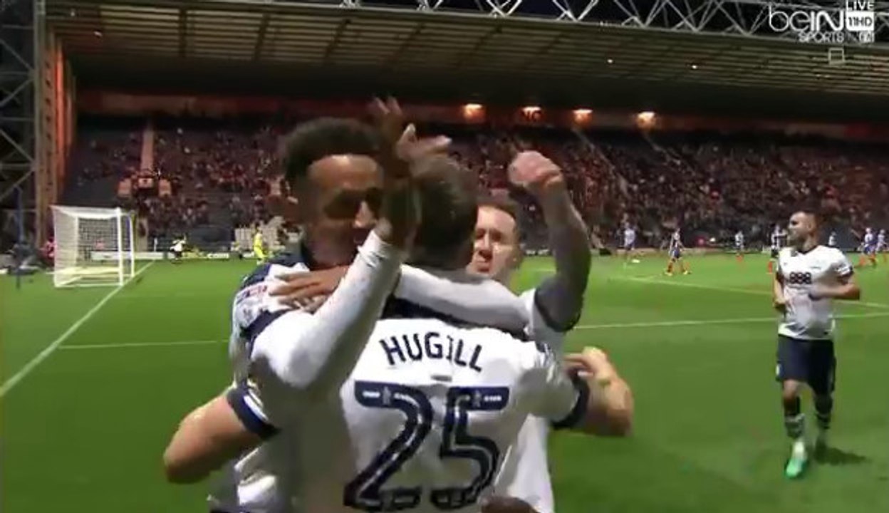 Jordan Hugill Amazing Goal - Preston North End 1-0 Wigan Athletic (23/09/2016)