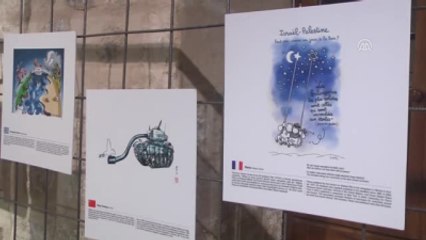 Mardin'de "Ortadoğu ve Barış" Konulu Karikatür Sergisi