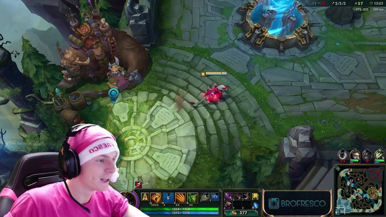 League of Legends  CHALLENGER NIDALEE GAMEPLAY