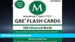 Enjoyed Read 500 Advanced Words: GRE Vocabulary Flash Cards (Manhattan Prep GRE Strategy Guides)