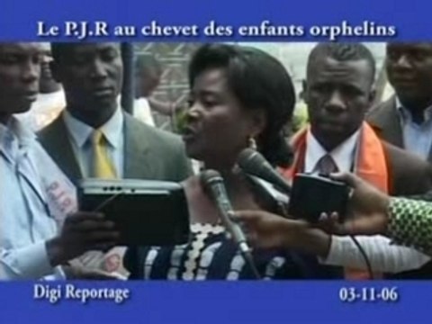 Dons du PJR à l'orphélinat ESPERANCE