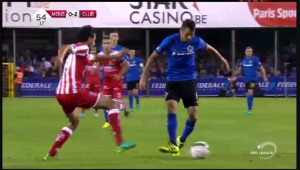 Jose Izquierdo GOAL Mouscron	0-2	Club Brugge KV 23.09.2016