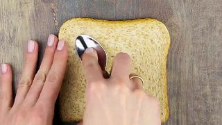 Cheesy baked egg toast -