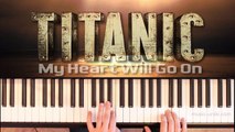 Титаник. (piano cover  ноты) My Heart Will Go On