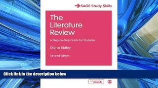 Popular Book The Literature Review: A Step-by-Step Guide for Students (SAGE Study Skills Series)