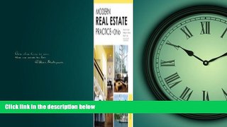 Enjoyed Read Modern Real Estate Practice in Ohio