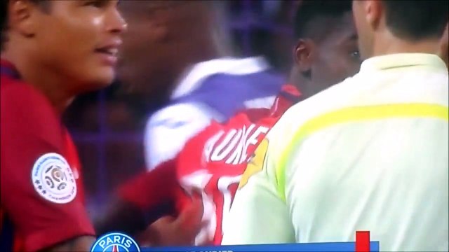 Serge Aurier Gets Sent Off For A Penalty Foul vs Toulouse