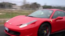 #EsDeFantasma - Fantasma acelerando una Ferrari