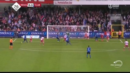 0-3 Jelle Vossen Goal Belgium  Jupiler Pro League - 23.09.2016 Mouscron-Peruwelz 0-3 Club Brugge