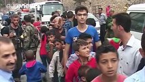 Syrien: Russland verteilt humanitäre Hilfe in Aleppo