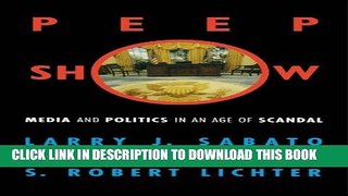 [PDF] Peepshow: Media and Politics in an Age of Scandal Popular Colection