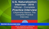 Big Deals  U.S. Naturalization Interview: Official - Complete Practice Interview by Citizenship