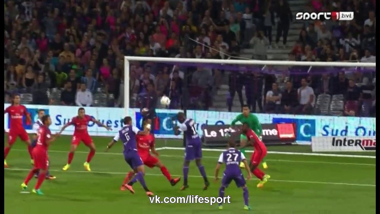 All Goals & highlights – Toulouse 2-0 Paris Saint Germain 23.09.2016