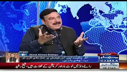 Modi Raiwind Jaye Tu Us Ka Zabrdast Istaqbal Aur Hum Jayein Tu Dande – Sheikh Rasheed(480)
