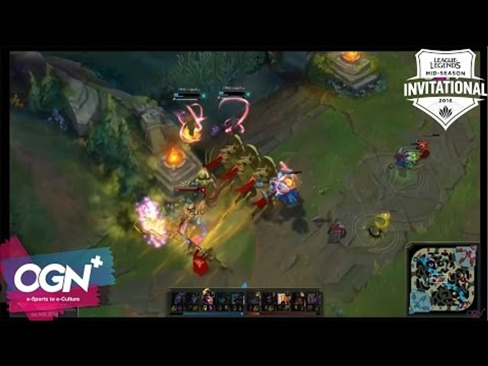 소름돋는 캐리력! Faker 슈퍼플레이! - RNG vs SKT [MSI 4강 하이라이트]
