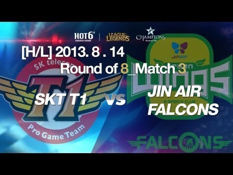 [H/L] LOL Champs Summer 2013_SKT T1 vs. JinAir Falcons Match 3 (2013.8.14)