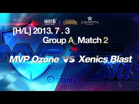 [H/L] LOL Champs Summer 2013_MVP Ozone vs Xenics Blast Match 2 (2013.7.3)