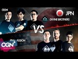 Vainglory World Invi. Quarter Finals Divine Brothers VS Team Fusion (Japanese)