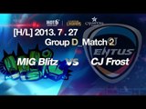 [H/L] LOL Champs Summer 2013_MIG Blitz vs. CJ Frost Match 2 (2013.7.27)