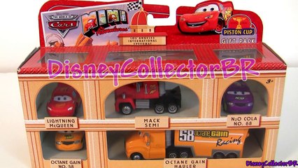 Mack Semi Truck MINI ADVENTURES CARS Octane Gain Hauler Piston Cup Pack Disney Pixar toys