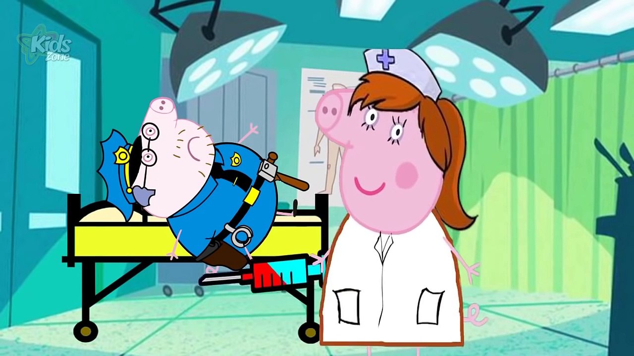 ✓ Peppa Pig Elsa stole a Peppa Police Car | Monster Trucks for Children | New and Full Episodes 2016