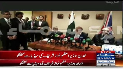 Nawaz Sharif Slams India In Press Conference