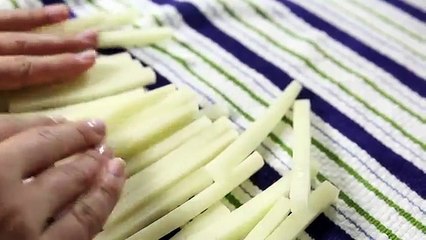 Quick Making French Fries