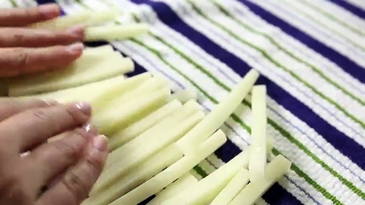 Quick Making French Fries