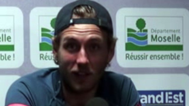 Moselle Open 2016 - Lucas Pouille : Avec David Goffin, on est amis, nos femmes aussi