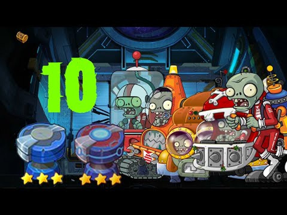 PvZ Online - Adventure Mode - Space War 10 [4K 60FPS]