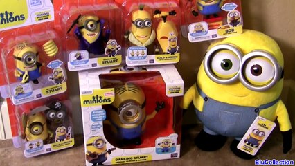 NEW Minions Toys new Dracula Stuart Build-a-Minion Pirate Banana Munching Unboxing by Blutoys