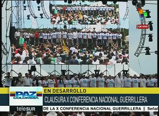 FARC-EP ratifica compromiso con la paz