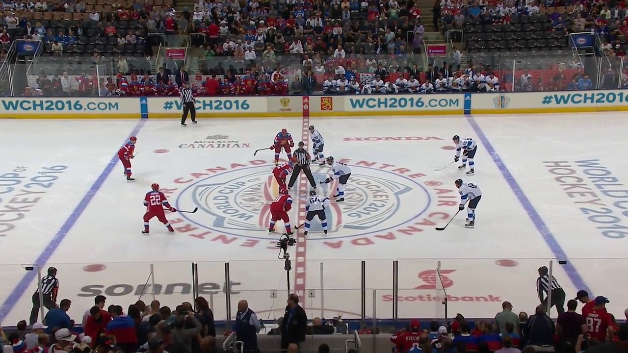 World Cup of Hockey 2016 - Group B - Finland vs. Russia - 22.09.2016