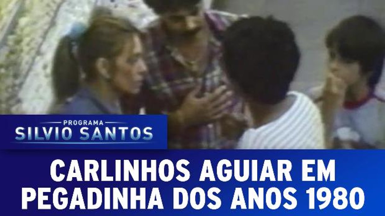 Exclusivo: Veja Pegadinha dos anos 1980 com Carlinhos Aguiar