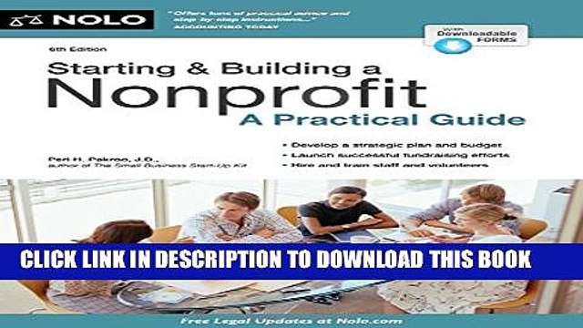 [PDF] Starting Building a Nonprofit: A Practical Guide Popular Colection