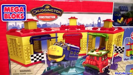 Chuggington Mega Bloks Roundhouse Racing Launchers 96627 Unboxing Building Blocks like Lego