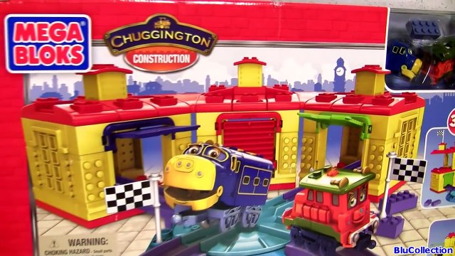 Chuggington Mega Bloks Roundhouse Racing Launchers 96627 Unboxing Building Blocks like Lego