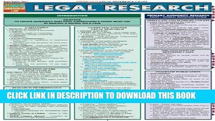 [PDF] Legal Research (Quickstudy: Law) Full Colection