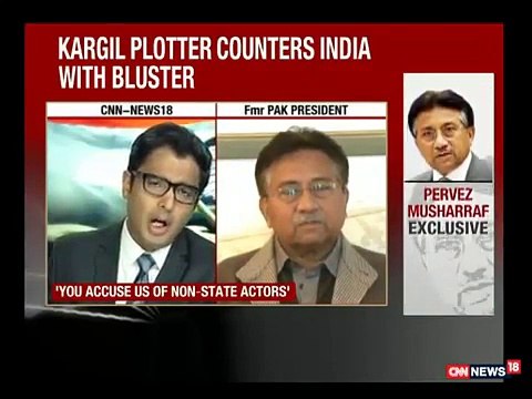 Pervez Musharraf Slaps Indian Journalist