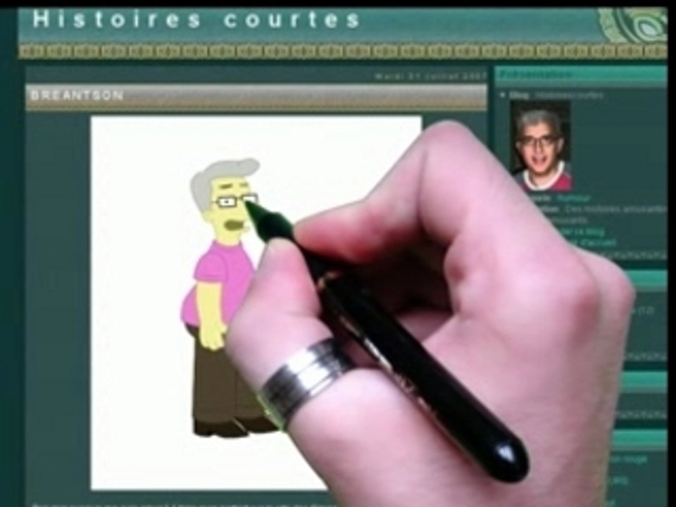 Francis chez les Simpsons