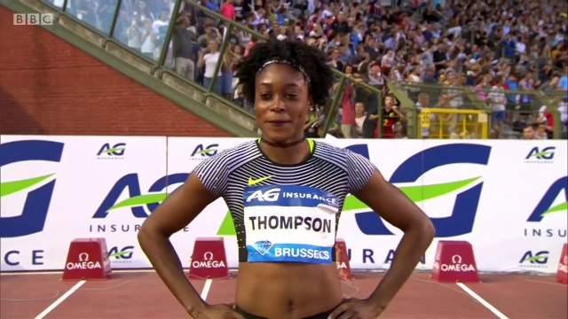 100m F - DL Bruxelles, 09 septembre 2016 (Elaine Thompson 10''72)