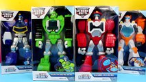 Transformers Rescue Bots Playskool Heroes with Chase Heatwave Boulder and Blades