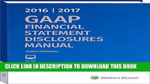 [PDF] GAAP Financial Statement Disclosures Manual, 2016-2017 Full Colection