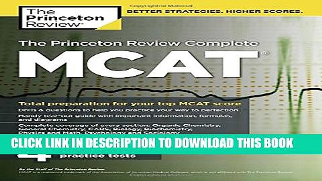 [PDF] The Princeton Review Complete MCAT: New for MCAT 2015 Full Collection
